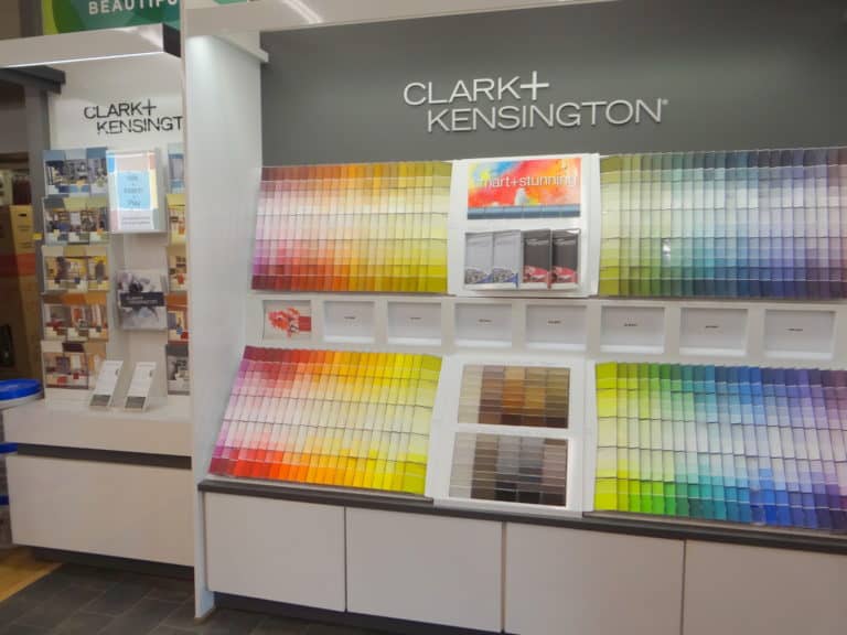 paint color selection clark + kensington